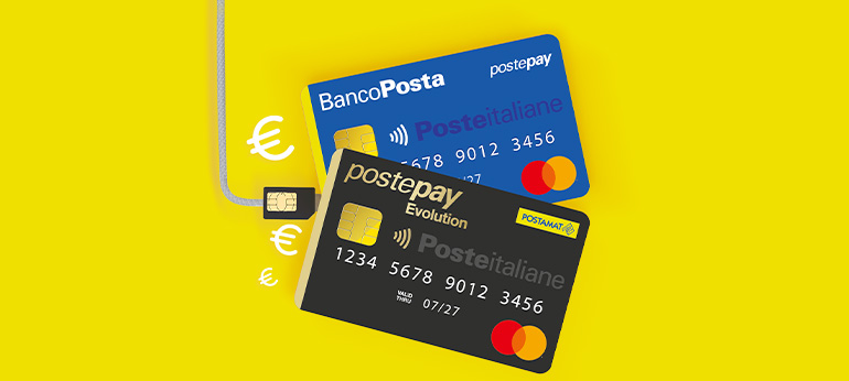 carte di credito sfondo giallo